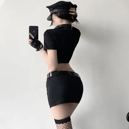 Sexy Police Uniform Halloween Costume - Image 3