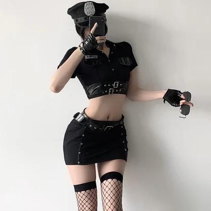 Sexy Police Uniform Halloween Costume - Image 6