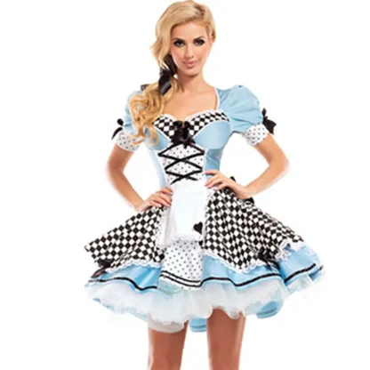 Checkered Dress Halloween Costume