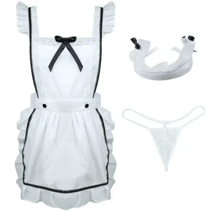 Apron Maid Dress Halloween Costume - Image 5