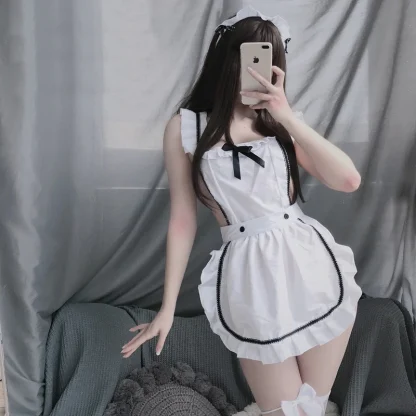 Apron Maid Dress Halloween Costume - Image 2