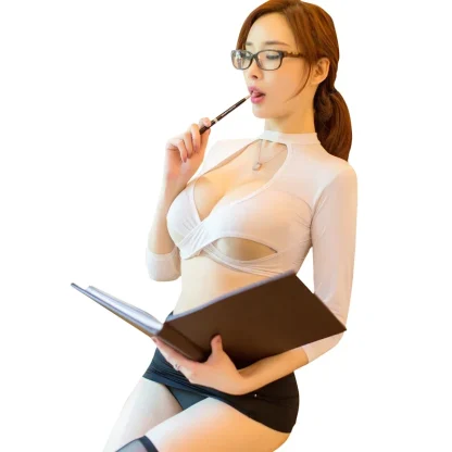 Secretary Uniform Halloween Costume - Image 3