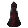 Witch Gothic Dress Halloween Costume - Image 5
