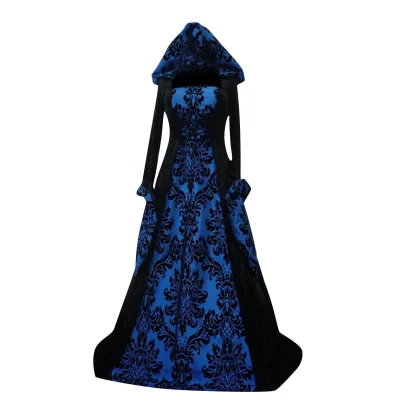 Witch Gothic Dress Halloween Costume - Image 3