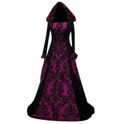 Witch Gothic Dress Halloween Costume - Image 2