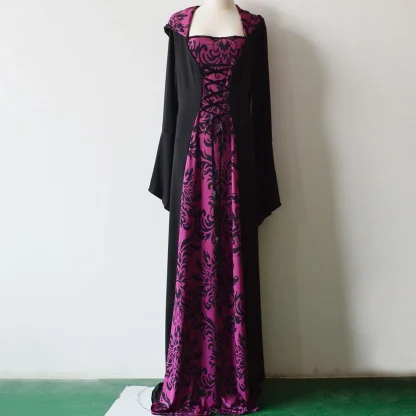 Witch Gothic Dress Halloween Costume - Image 10