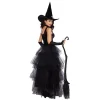 Black Gothic Witch Halloween Costume - Image 2